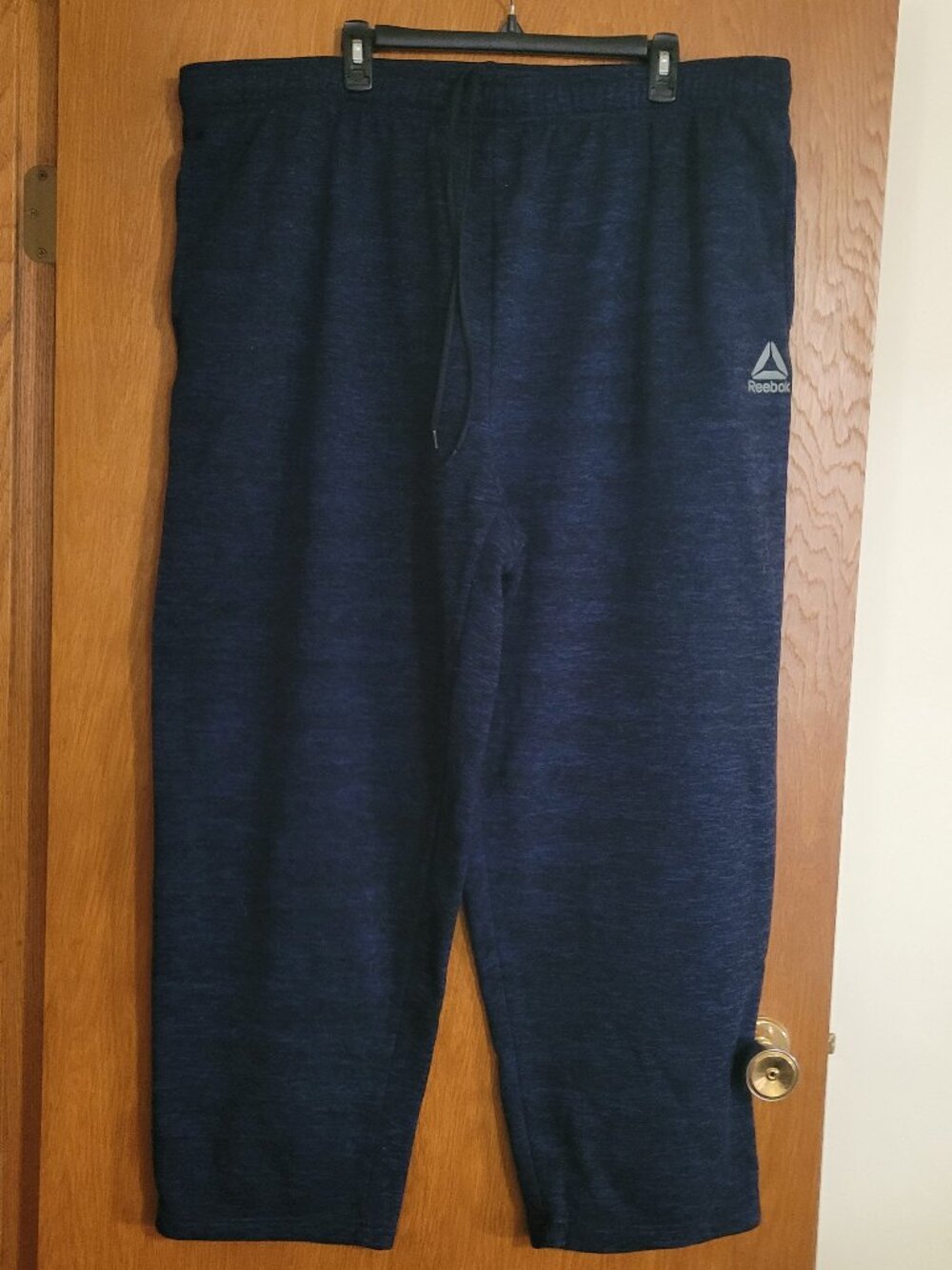 Reebok Sweatpants - Size 2XL - Navy and Black